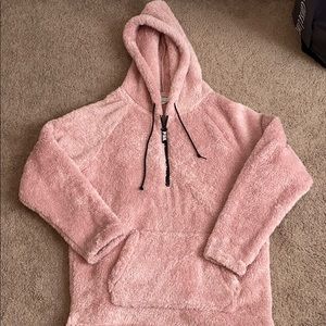 VS PINK Sherpa Hoodie Pullover